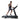 Horizon 7.0AT Treadmill side view in use by man