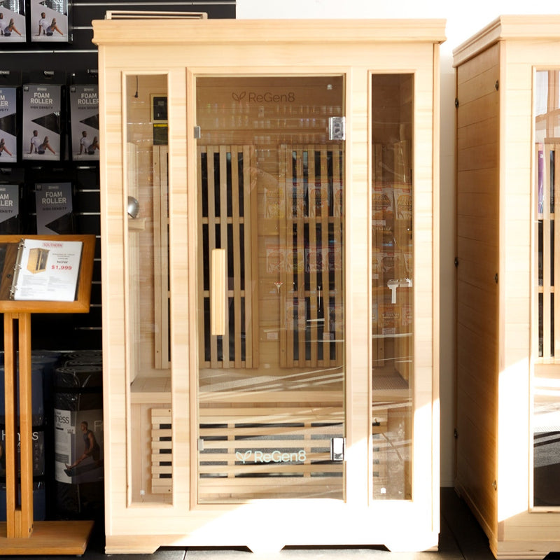 Sauna display at southern workout