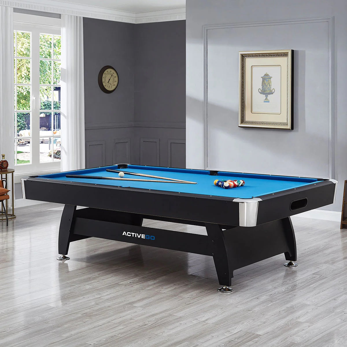 ActiveGo BreakShot 7ft Velvet 3-in-1 Multifunctional Pool Table ...