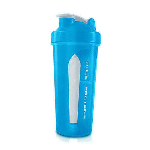 Load image into Gallery viewer, Rule 1 Transparent Blue Rubber Grip Shaker
