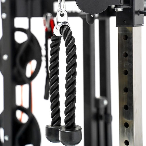 Load image into Gallery viewer, Force USA G3 All-In-One Functional Trainer tricep bar closeup
