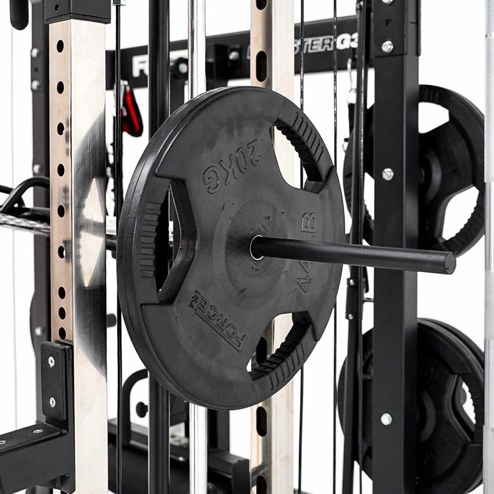 Force USA G3 All-In-One Functional Trainer plate closeup