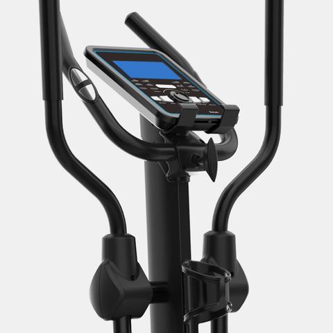 Load image into Gallery viewer, freeform e3 elliptical trainer console and arms close up side view
