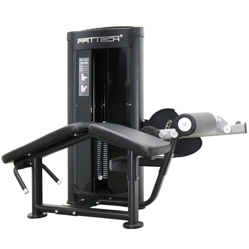 Load image into Gallery viewer, Ffittech Pin Loaded Lying Leg Curl Machine side view
