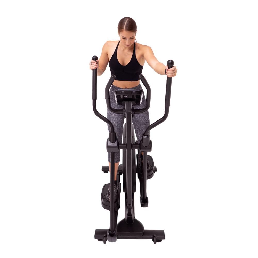 freeform e3 elliptical trainer front view with woman