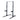 Xpeed X Series Squat Rack front view