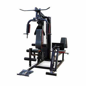 Bodyworx L8000 215LB Home Gym with Leg Press front view