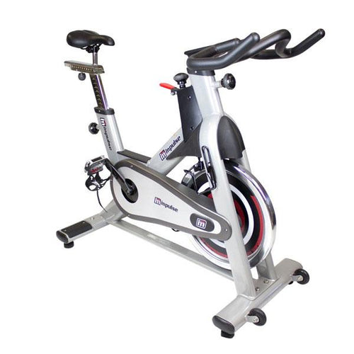 Load image into Gallery viewer, impulse ps300e spin bike with console side view
