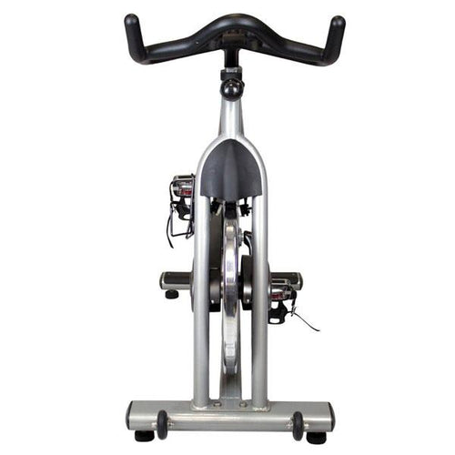 Load image into Gallery viewer, impulse ps300e spin bike with console front view
