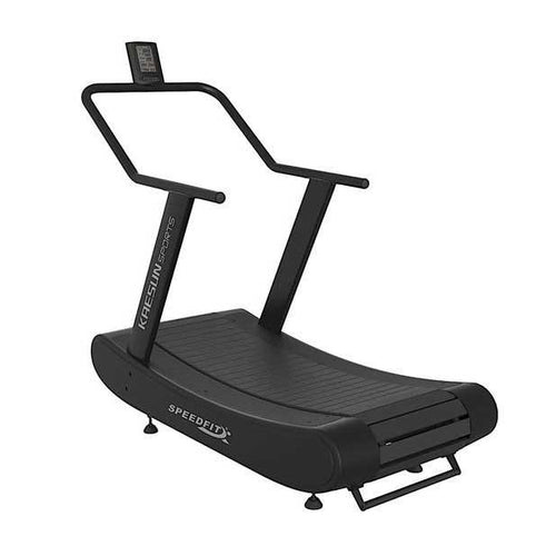 Load image into Gallery viewer, kaesun curved sprint treadmil side view
