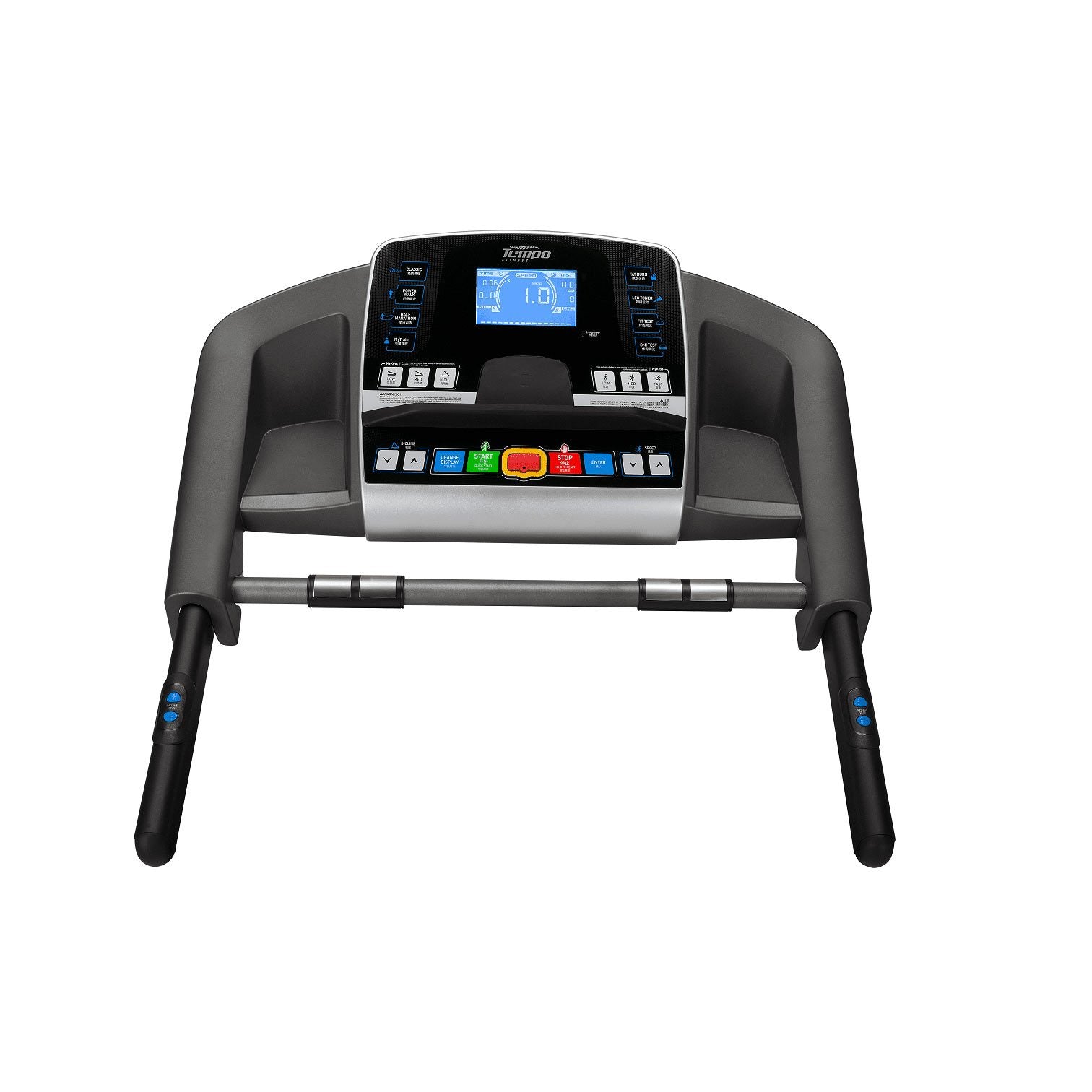 tempo t11 treadmill console