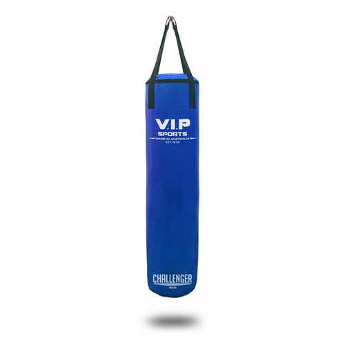 Load image into Gallery viewer, VIP 4FT Challenger Boxing Bag blue front view
