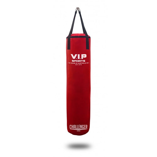 Load image into Gallery viewer, VIP 4FT Challenger Boxing Bag red front view

