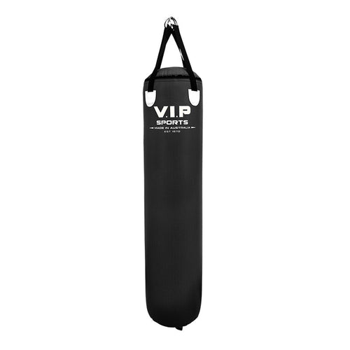 Load image into Gallery viewer, VIP 5FT Pro Boxing Bag black front view
