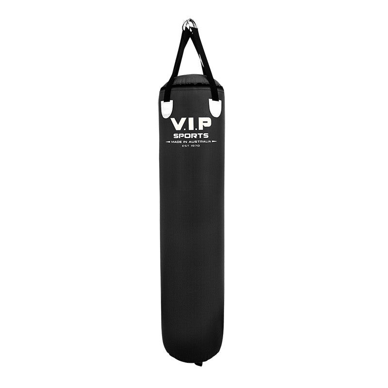 VIP 5FT Pro Boxing Bag black front view