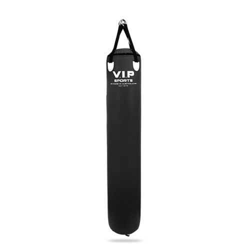 Load image into Gallery viewer, VIP 6FT Pro Boxing Bag black front view
