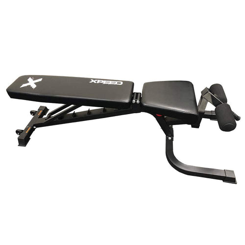 Load image into Gallery viewer, Xpeed P-Series Adjustable FID Bench side view while flat
