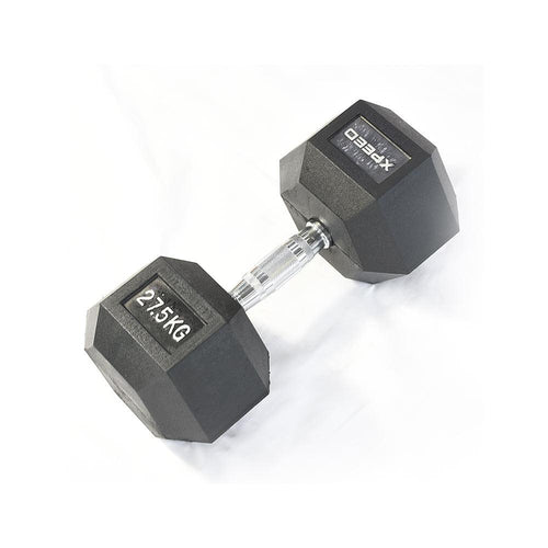 Load image into Gallery viewer, Xpeed Rubber Hex Dumbbell
