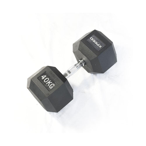 Load image into Gallery viewer, Xpeed Rubber Hex Dumbbell
