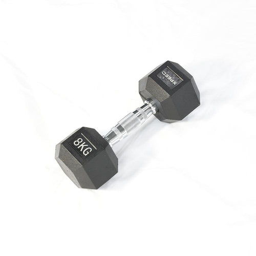 Load image into Gallery viewer, Xpeed Rubber Hex Dumbbell
