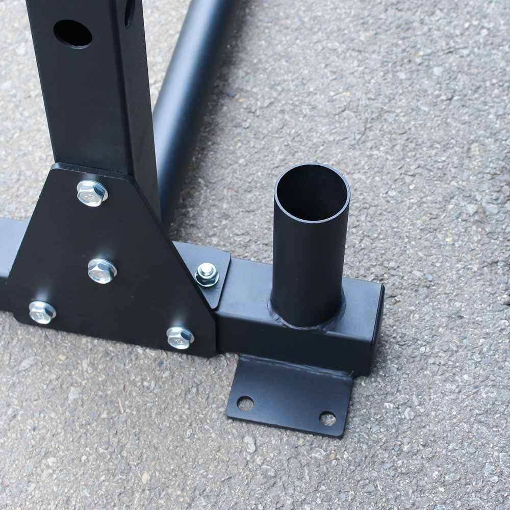 Xpeed X Series Half Rack barbell holder close up