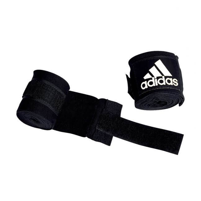 Adidas AIBA Hand Wraps (5.7m x 4.5m) rolled and slightly unrolled view