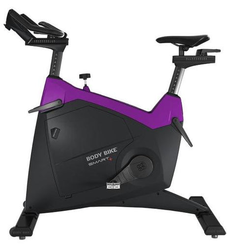 Load image into Gallery viewer, body bike smart + spin bike purple side view
