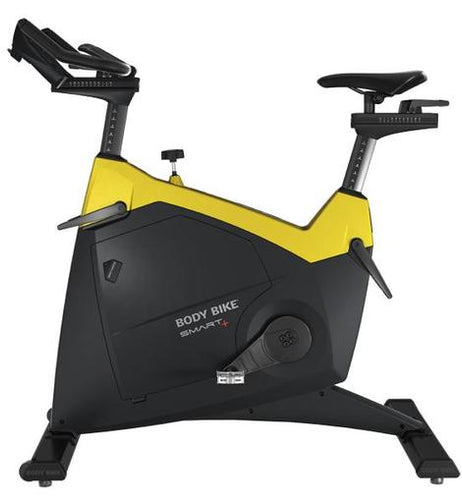 Load image into Gallery viewer, body bike smart + spin bike yellow side view
