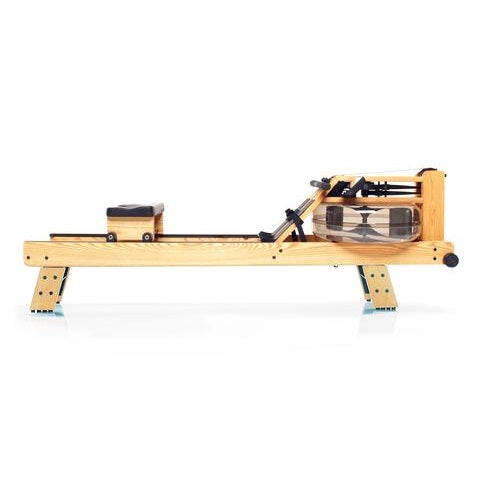 Water Rower S4 Oak Highrise full side view of rower