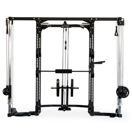 Load image into Gallery viewer, Xpeed X Series Power Cage front view with cable crossover attachment
