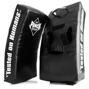 Punch Black Diamond Kick Shield front and rear view