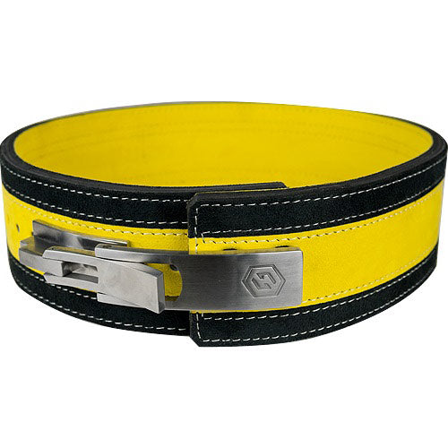 Load image into Gallery viewer, Harris 13mm Lever Belt yellow front view
