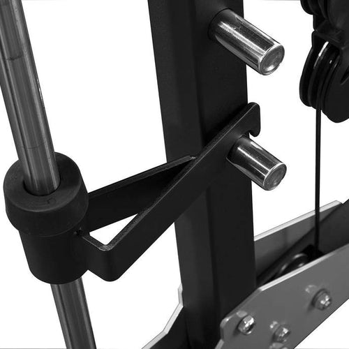 Load image into Gallery viewer, Force USA G9 All-In-One Functional Trainer safeties close up
