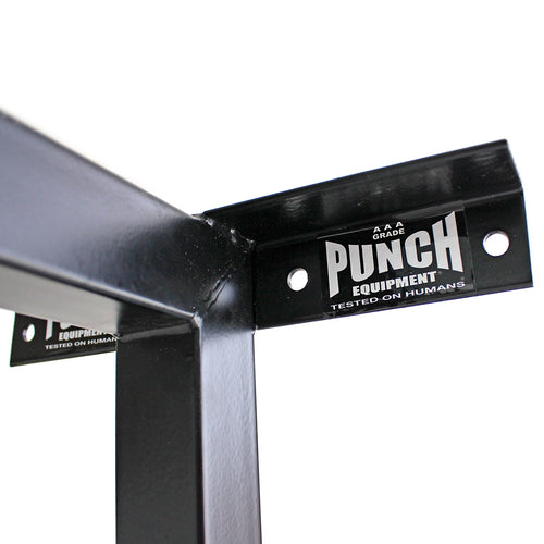 Load image into Gallery viewer, Punch Heavy Duty Wall Bag Bracket close up on wall attachment

