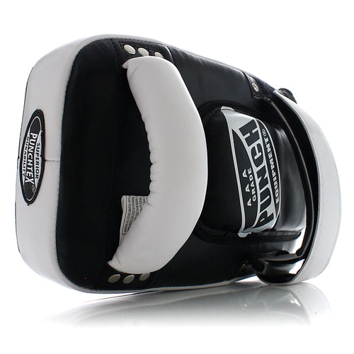 Load image into Gallery viewer, Punch Curved Thai Pads white rear view
