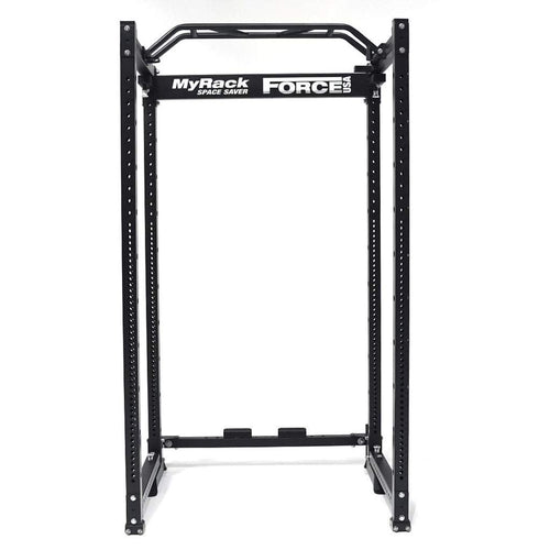 Load image into Gallery viewer, Force USA MYRack Space Saver Folding Power Cage front view
