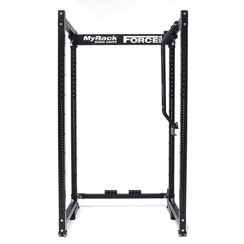 Load image into Gallery viewer, Force USA MYRack Space Saver Folding Power Cage front view
