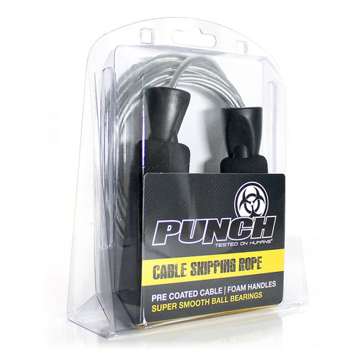 Load image into Gallery viewer, Punch Wire Skipping Rope front view
