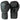 Punch Urban Boxing Glove matte black front and back view