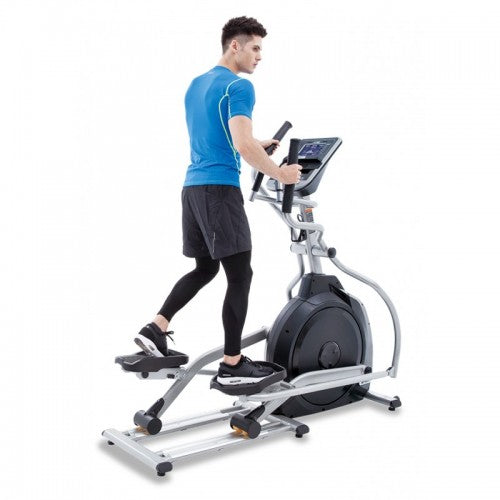 Load image into Gallery viewer, spirit sxe795 elliptical side view with man
