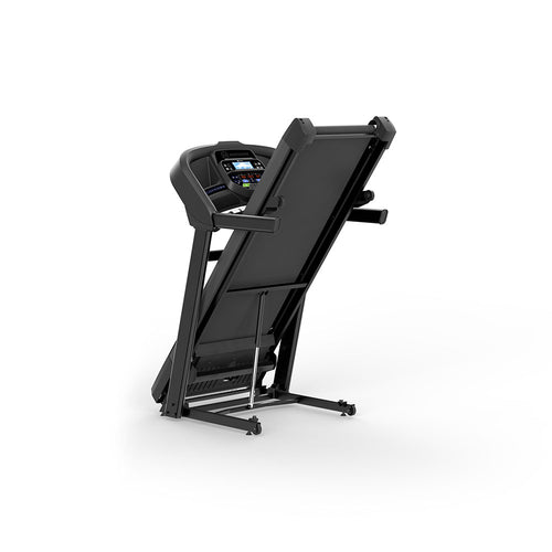 Load image into Gallery viewer, Horizon T202 SE Treadmill side view folded
