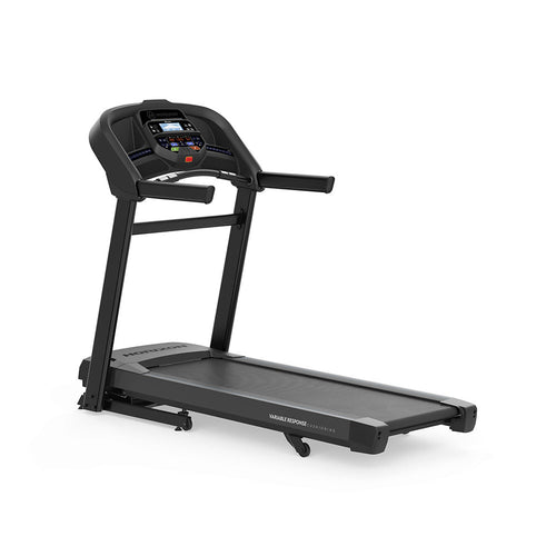 Load image into Gallery viewer, Horizon T202 SE Treadmill side view
