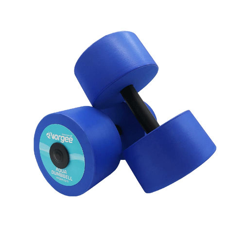 Load image into Gallery viewer, Vorgee Aqua Dumbbells front and side view

