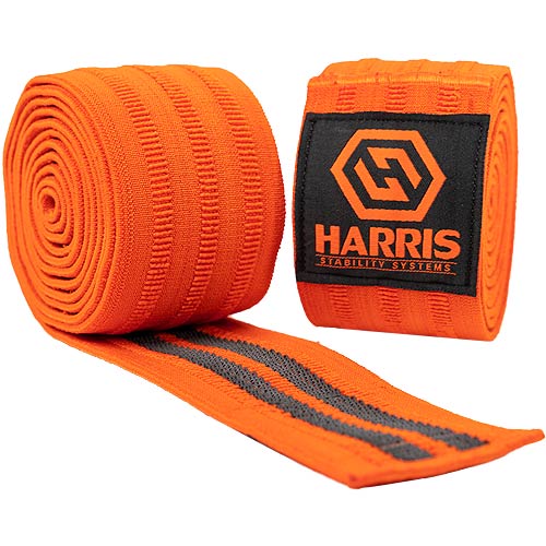 Load image into Gallery viewer, Harris True Hybrid Knee Wraps front view
