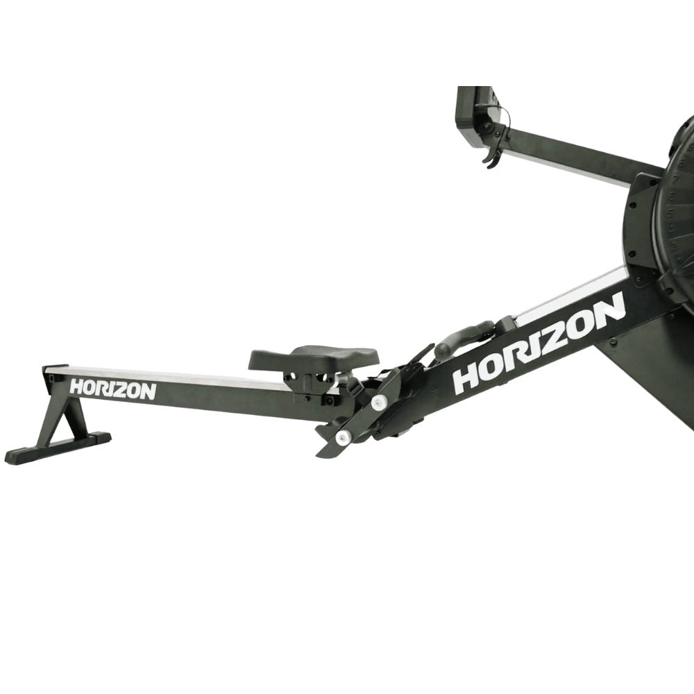 Horizon Air Rower side view close up
