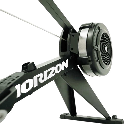Load image into Gallery viewer, Horizon Air Rower rear view front end close up
