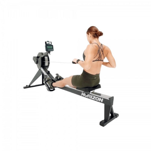 Load image into Gallery viewer, Horizon Air Rower rear view with woman
