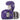 Punch Trophy Getter Boxing Glove purple front and back view