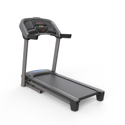 Load image into Gallery viewer, horizon t101 treadmill side view
