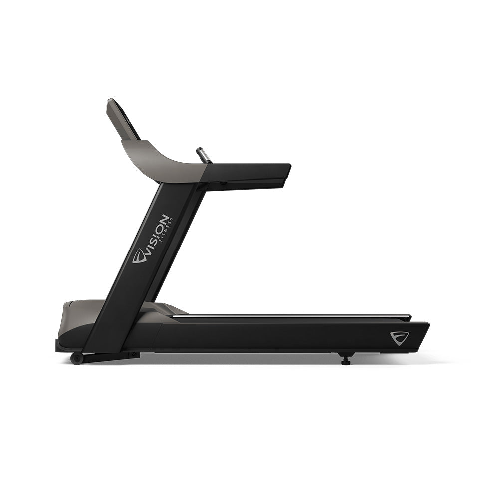 vision t600 treadmill side view